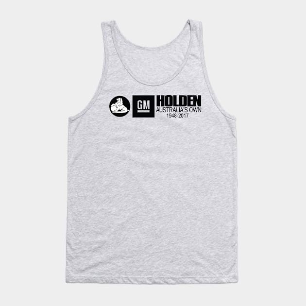 remebering Holden Tank Top by High Octane Image